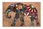Придверний килимок IzziHome Magic Renkli Fil, 60х40 см, різнобарв'я (2200000551092) - мініатюра 3