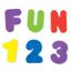Набор игрушек для ванны Munchkin Буквы и цифры (1110802) - миниатюра 1