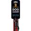Повідець для собак BronzeDog Mesh, розмір L, 200х2,5 см, червоний - мініатюра 7