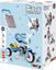 Трехколесный велосипед 3 в 1 Smoby Toys Би Муви Комфорт, голубой (740414) - миниатюра 8