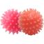 Игрушка для собак Fox Мячи с шыпами, с запахом ванили, 4 см, красный и оранжевый - миниатюра 1