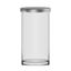 Ваза Trend glass Inga, з кришкою, 20 см (35583) - мініатюра 1