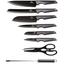 Набір ножів Berlinger Haus Metallic Line Carbon Pro Edition, сірий (BH 2586) - мініатюра 2