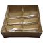 Коробка-органайзер Stenson R89760 30х30х10 см 8 отделений коричневая (26003) - миниатюра 2