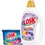 Набор Losk: Капсулы для стирки Losk Color 3в1, 12 шт. + Гель для стирки Losk Color Ароматерапия Эфирные масла и аромат цветка Жасмина, 855 мл - миниатюра 1