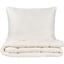 Ковдра з подушкою Karaca Home Cotton, 215х155 см, молочна (svt-2000022291088) - мініатюра 1