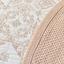 Набор постельное белье с покрывалом и пледом Karaca Home Privat Celine pudra, евро, светло-розовый, 10 предметов (svt-2000022285681) - миниатюра 2