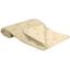 Одеяло шерстяное MirSon Gold Camel №022, летнее, 200x220 см, кремовое - миниатюра 1
