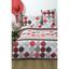 Комплект постельного белья Iris Home Ranforce Maki, ранфорс, евростандарт, красный (svt-2000022286404) - миниатюра 1