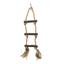 Игрушка для птиц Trixie Natural Living Подвесная, Лесенка веревочная, 40 см (5186) - миниатюра 1