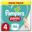 Підгузки-трусики Pampers Pants 4 (9-15 кг), 46 шт. - мініатюра 1