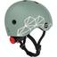 Шлем защитный Scoot and Ride, с фонариком, 45-51 см (XXS/XS), зеленый - миниатюра 1