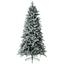 Рождественская сосна 240 см с LED подсветкой 520W серебристая (675-009) - миниатюра 1