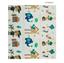 Дитячий двосторонній складний килимок Poppet Лісові жителі та Добрі сусіди, 200x180x1 см (PP008-200) - мініатюра 2