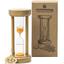 Пісочний годинник настільний Склоприлад 4-22, 10 хвилин, бежевий (300582) - мініатюра 1
