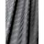 Простирадло на резинці LightHouse Sateen Stripe Antracit 200х90 см чорне (603708) - мініатюра 2