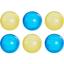 Водяные бомбочки Hasbro Nerf Super Soaker Hydro Balls 6-Pack, голубые с желтым, 6 шт. (F6393) - миниатюра 1