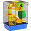 Клітка для гризунів Лорі Хом'як 3 Люкс, 33х23х43 см, цинк, в асортименті (К-Лц016) - мініатюра 3