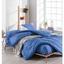 Комплект постельного белья Eponj Home Paint D.Boya Saks Mavi, ранфорс, евростандарт, синий, 4 предмета (svt-2000022293525) - миниатюра 1