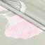Простирадло Home Line Гінко Білоба, бязь, 145х215 см, сіро-рожеве (173554) - мініатюра 2