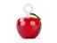 Декоративна фігурка підвіска Lefard Яблуко, 4 см, червоний (105-042-1) - мініатюра 1