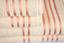 Рушник махровий IzziHome Line, 70х140 см, персиковий (28570) - мініатюра 3