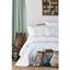 Набор постельного белья с покрывалом Karaca Home Quatre delux tiffany, евро, бирюзовый, 7 предметов (svt-2000022230780) - миниатюра 1
