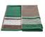 Рушник Hobby Nazende, 90х50 см, зелений з коричневим (313729) - мініатюра 1
