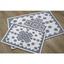 Набор ковриков Irya Culina gri, 90х60 см и 60х40 см, серый (svt-2000022238106) - миниатюра 1