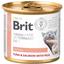 Консервований корм для котів Brit GF Veterinary Diet Cat Renal з хронічною нирковою недостатністю, з тунцем, лососем та горохом, 200 г - мініатюра 1