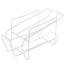 Поличка подвійна Supretto, для зберігання банок у холодильнику (5739) - мініатюра 1
