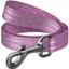 Повідець для собак Waudog Re-cotton, світловідбивний, L-XXL, 500х2,5 см, фіолетовий - мініатюра 1