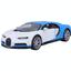 Автомодель Maisto Bugatti Chiron бело-голубой - тюнин, 1:24 (32509 white/blue) - миниатюра 1