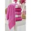 Набор полотенец Eponj Home Vorteks fitilli pembe, 85х50 см, розовый, 6 шт. (svt-2000022282086) - миниатюра 1