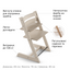 Набор Stokke Newborn Tripp Trapp Whitewash: стульчик и кресло для новорожденных (k.100105.52) - миниатюра 3
