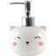 Дозатор для рідкого мила МВМ My Home Cute cat 250 мл, білий (BA-19 WHITE) - мініатюра 1