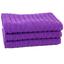 Рушник для ніг Maisonette Rainbow, 60х60 см, фіолетовий (8699965100072) - мініатюра 1