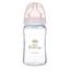 Антиколікова пляшечка Canpol Babies Easystart Royal baby, з широким отвором, 240 мл, рожевий (35/234_pin) - мініатюра 1