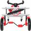 Детский велокарт Rollplay Go-Kart Planedo, серебристый (46554) - миниатюра 3