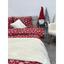 Комплект постельного белья Ecotton семейный 15505 Снежинка на красном (24267) - миниатюра 4