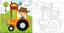 Раскраска Кристал Бук Ферма и ее обитатели, с аликациями и заданиями, 40 наклеек, 16 страниц (F00026153) - миниатюра 2