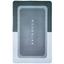 Коврик суперпоглащающий в ванную Stenson 60x40 см прямоугольный серый (26270) - миниатюра 2