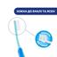 Дитяча зубна щітка Chicco для молочних зубів Левеня, синій, 3-6 років (09079.20.10) - мініатюра 4