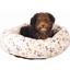 Лежак для собак Trixie Lingo, плюшевий, 50х40 см, білий з бежевим - мініатюра 2