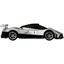 Автомодель Hot Wheels Car Culture Pagani Zonda R сіра (FPY86/HKC42) - мініатюра 4