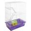 Клітка для гризунів Природа Нюра, 59х44х27 см, фіолетова - мініатюра 1