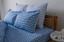Комплект постельного белья ТЕП Happy Sleep Blueberry Dream полуторный голубой с белым (2-03794_25054) - миниатюра 3