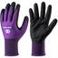 Тренувальні рукавички Dog Puller, розмір М, чорні з фіолетовим - мініатюра 1