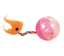Игрушка для кошек Trixie Мяч с погремушкой и хвостом, 4 см, 2 шт., в ассортименте (4165) - миниатюра 1
