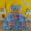 Комплект постельного белья Karaca Home Young Flower Bomb, ранфорс, подростковый, разноцветный, 3 предмета (svt-2000022305068) - миниатюра 1